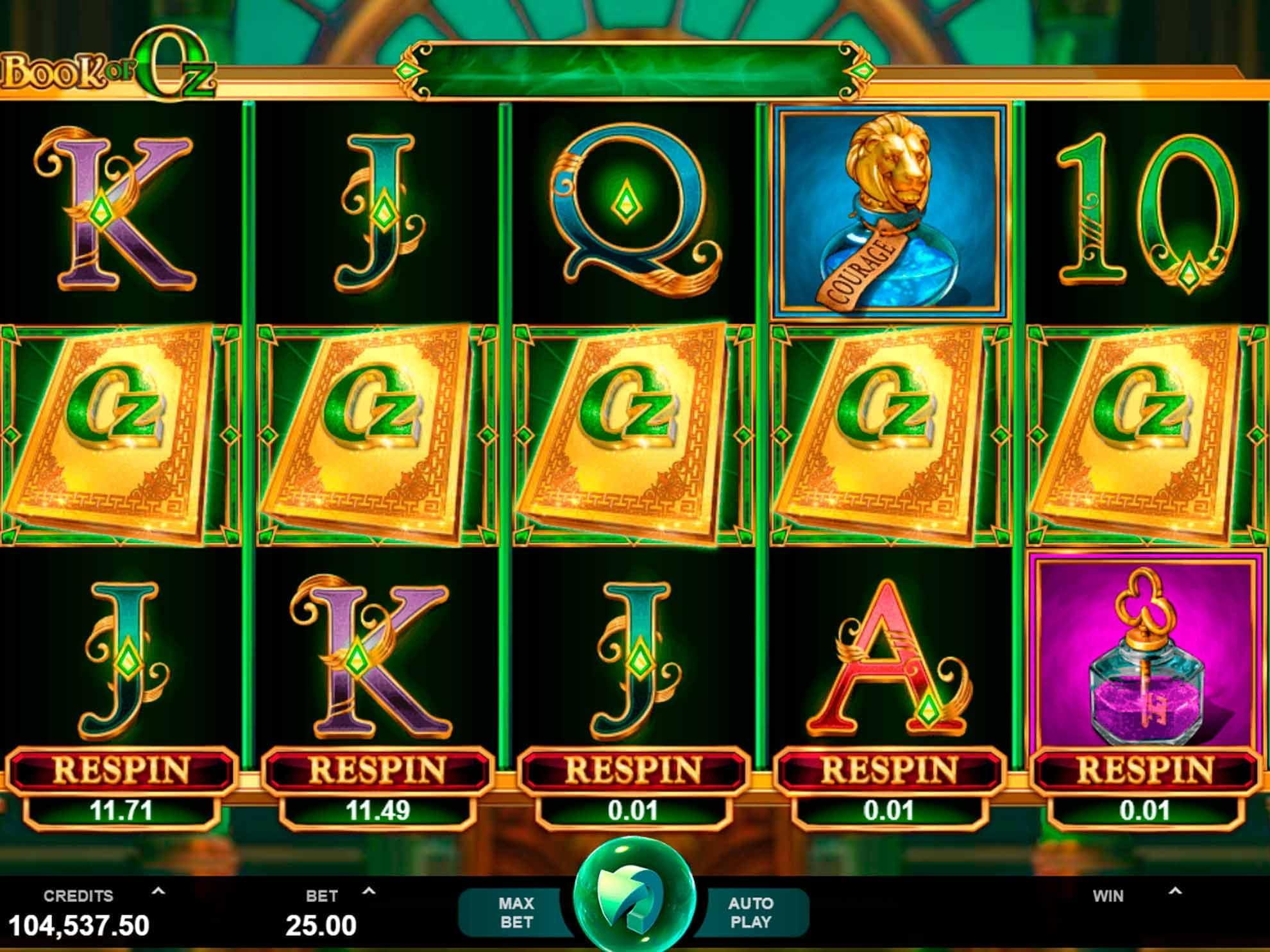 Book of Oz Slot