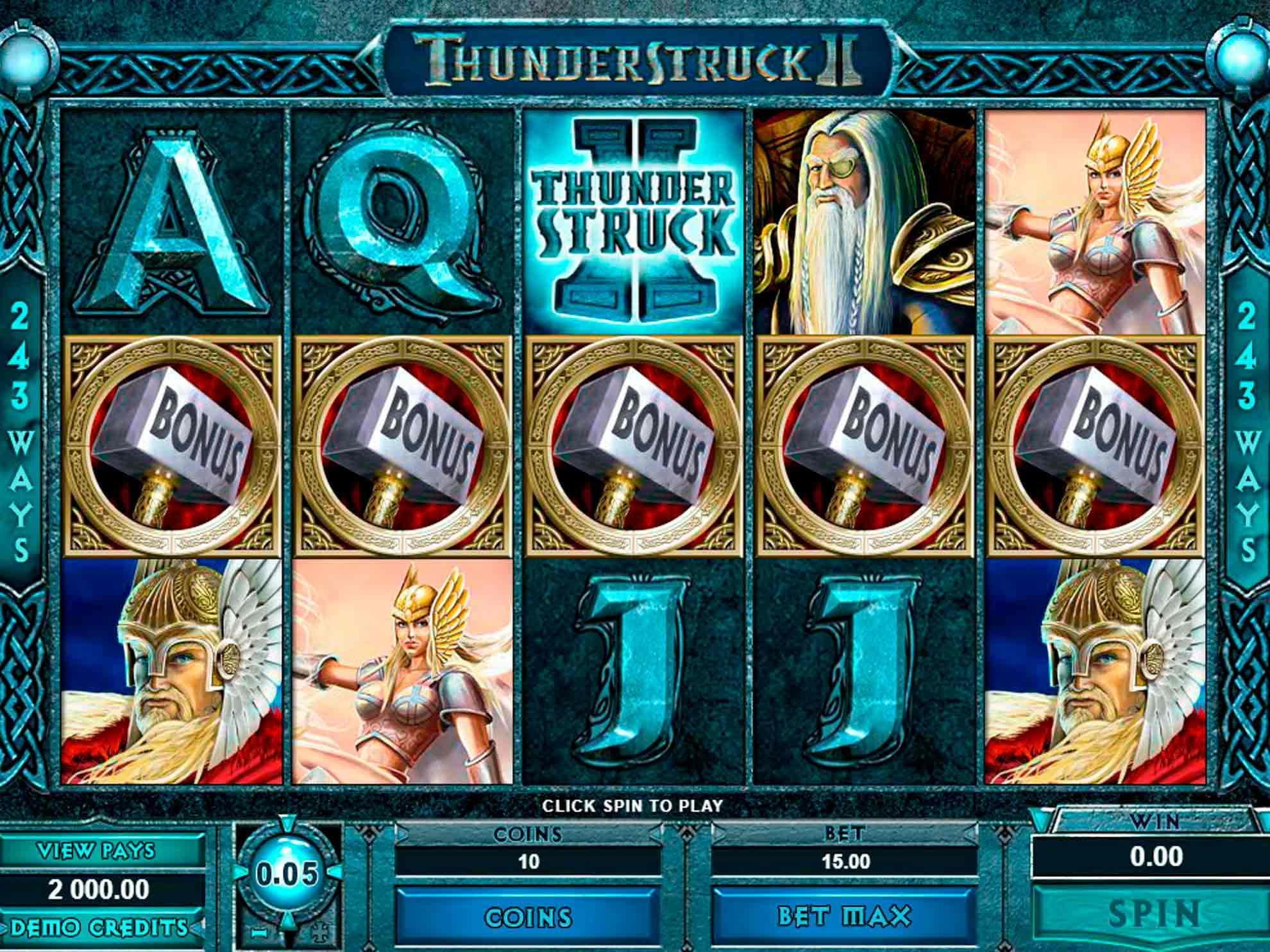 Thunderstruck II Slot